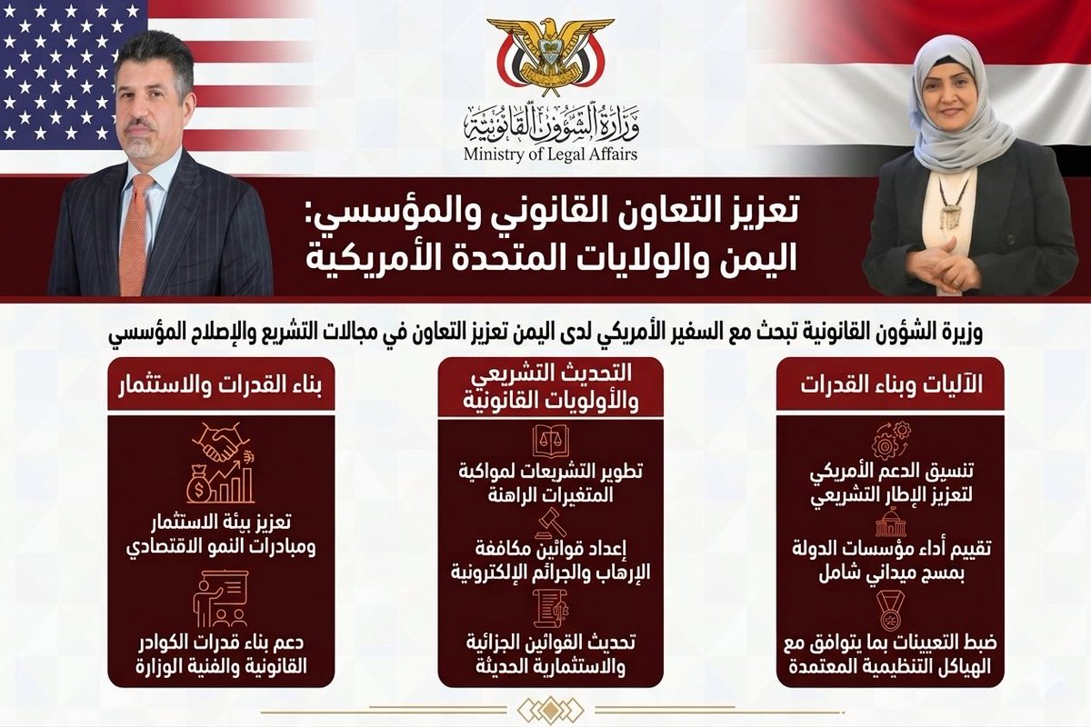 وزارة الشؤون القانونية tweet media