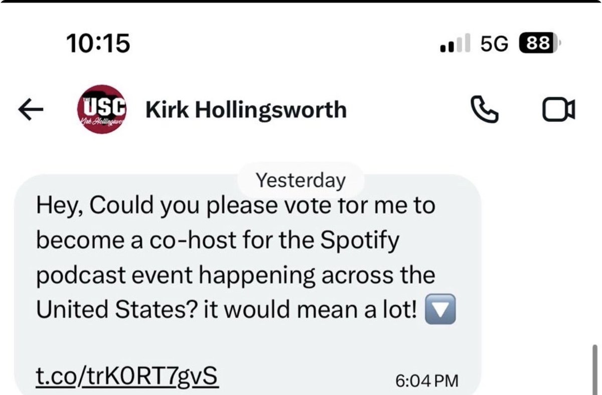theUSC's tweet photo. @Rixon_Lane @elonmusk Hey Rixon I got hacked from your old account by clicking the link it sent me. And I know better than not to click but I did it anyway bc I wanted to help you start your own so I thought podcast. The hacker added a 2FA authentication process to my account that I couldn't get past. https://t.co/LrWT2Q3dGb