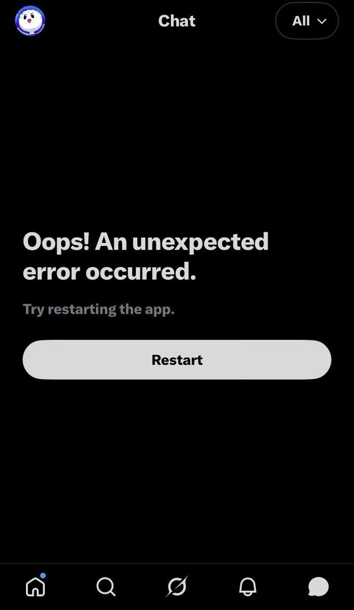 Oh cool my “chat” is broken.
