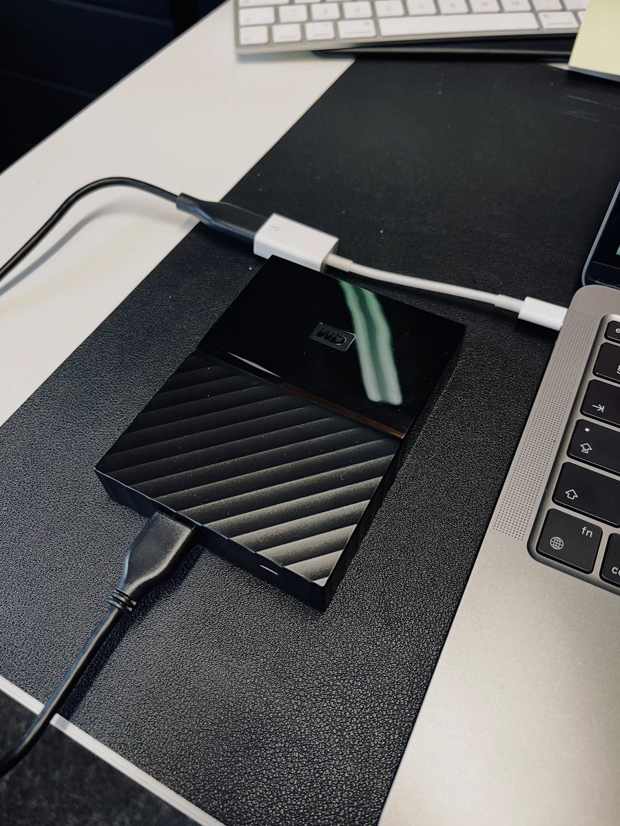 PRCphoto's tweet photo. Time to perform a system backup. Remember, if you have one copy you have no copies, if you have two, you have one. Don’t put off backing your files up. Trust me, it’s better to do and not need than the alternative. https://t.co/hip05Wq4C6