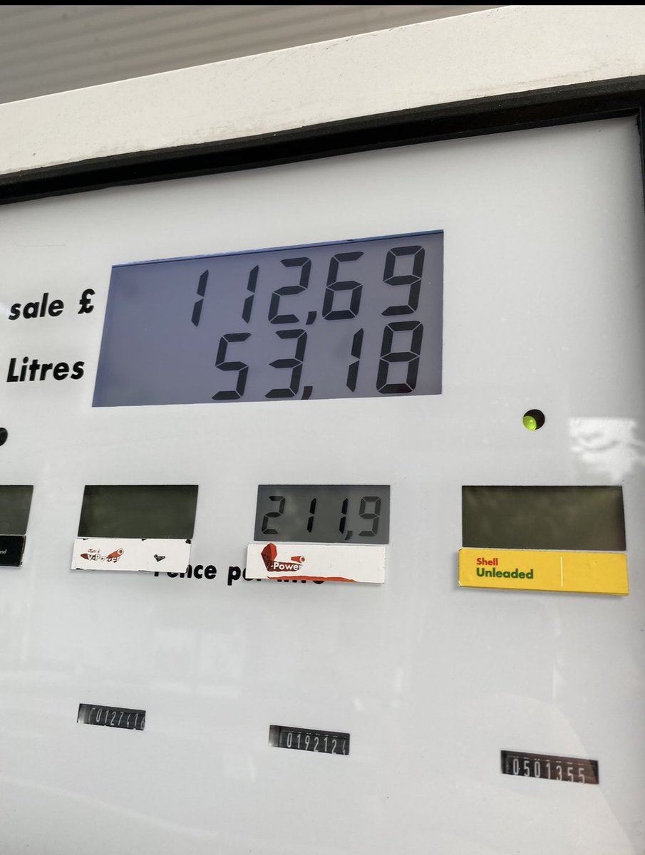 nattopps's tweet photo. @AutoPap Bonkers now. But remember this ‘fuel crisis’ we had in 2022? V power got to this (211.9) locally for me, and diesel wasnt far off.

I had an E92 M3 at the time with a 60 mile commute - great though! 

So, we’ve been here before and I’m in no doubt we’ll be here again https://t.co/rq9UZ6xtPX