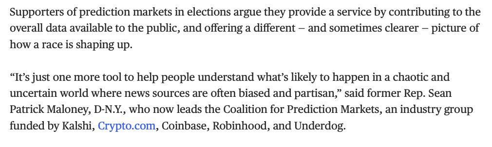 Coalition for Prediction Markets tweet media