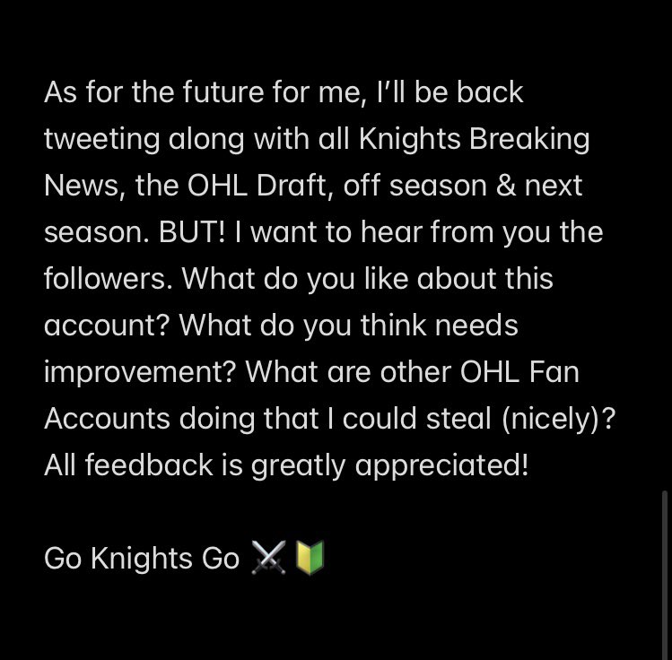 Knights Updates tweet media