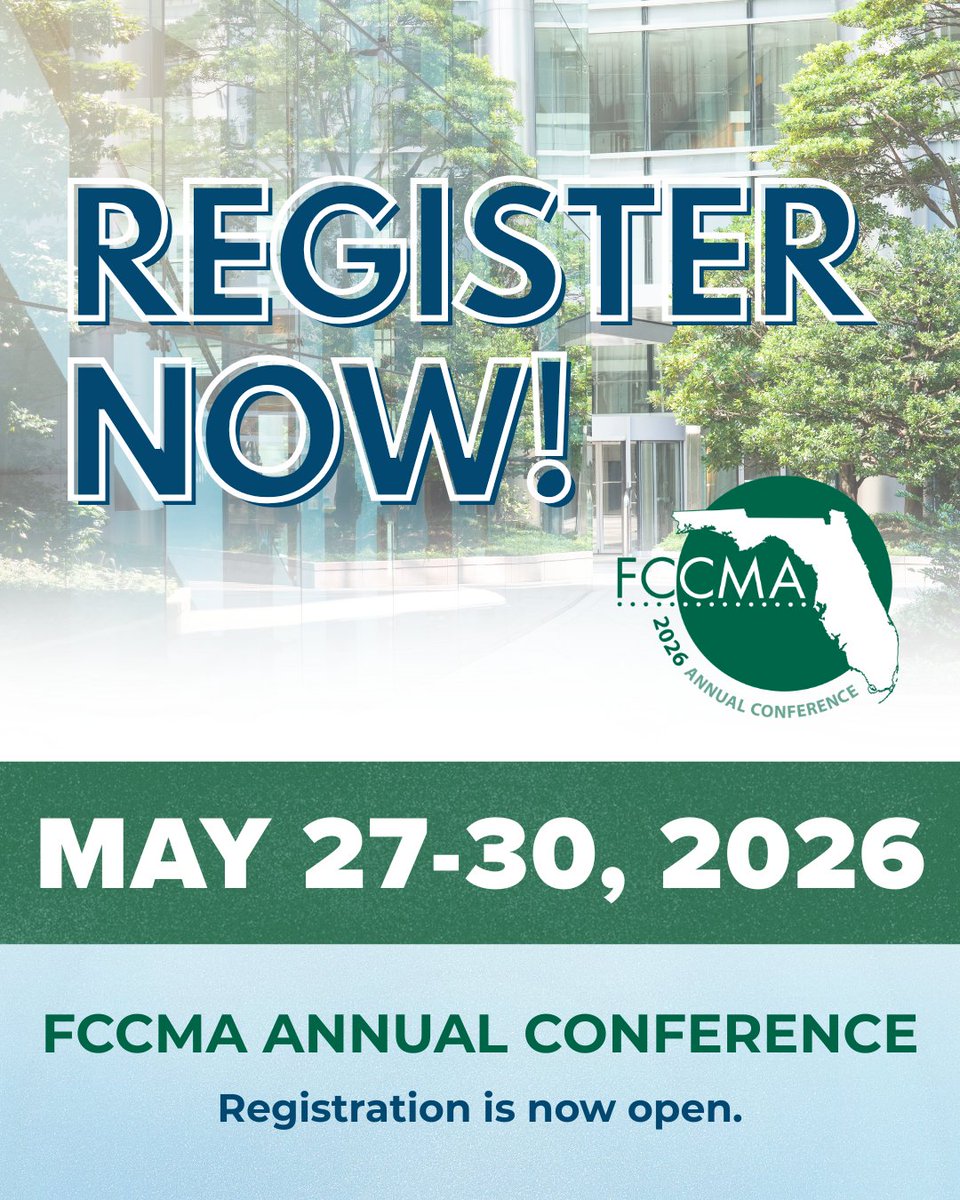 Florida City & County Management Association tweet media