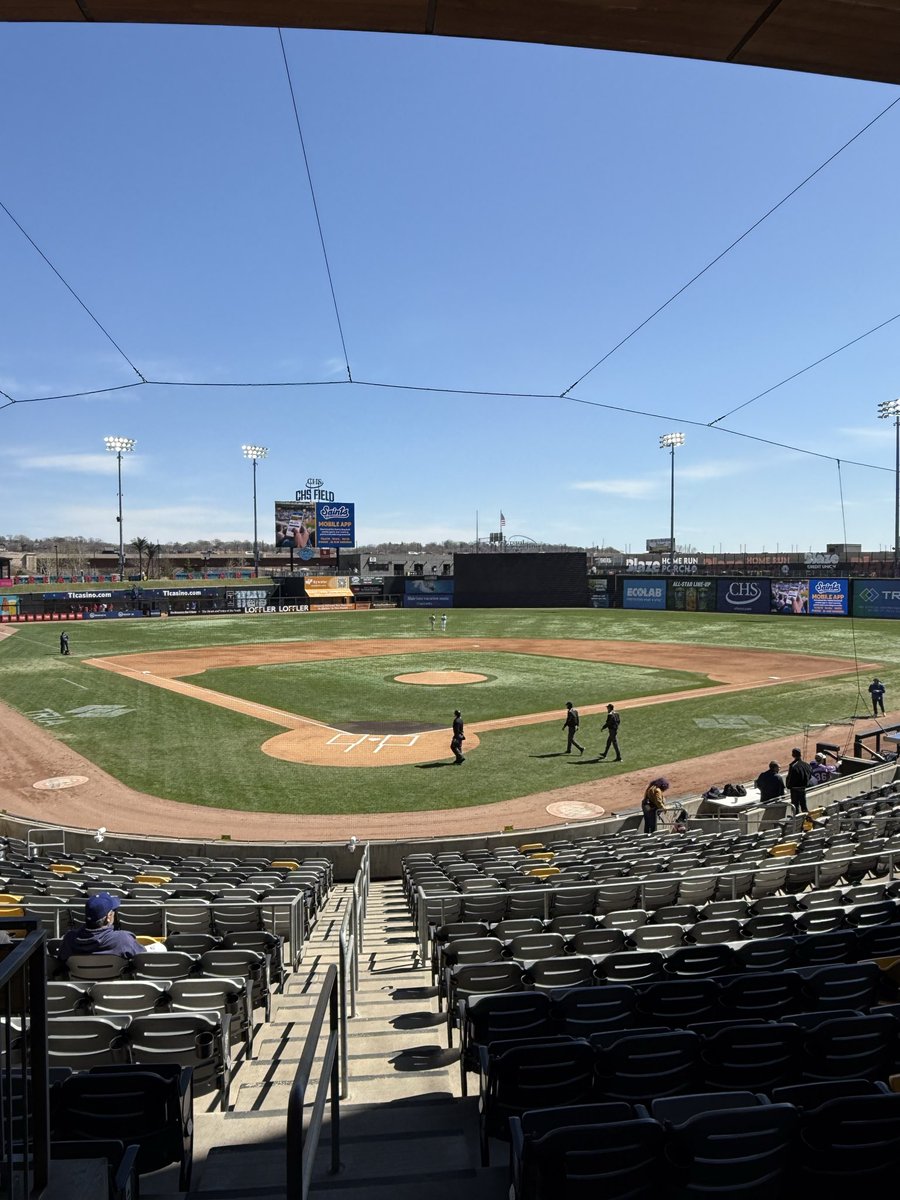 St. Paul Saints Grounds Crew tweet media