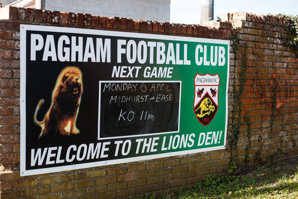 thewessexway's tweet photo. First of two games on Easter Monday was at @PaghamFCNews Former members of Wessex League now in Southern Combination Prem. A cracking game v Petersfield, sorry I mean Midhurst and Easebourne.

#thewessexway #nonleaguefootball https://t.co/AwGqCHhGTr