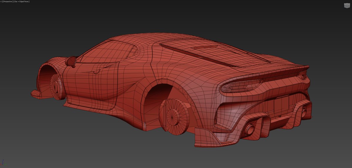 SurdovVadym's tweet image. Feels like I ended up creating something… Italian 🇮🇹
Still a work in progress, but I like where this is going.
#3DModeling #GameDev #CarDesign #WIP #3DArtist