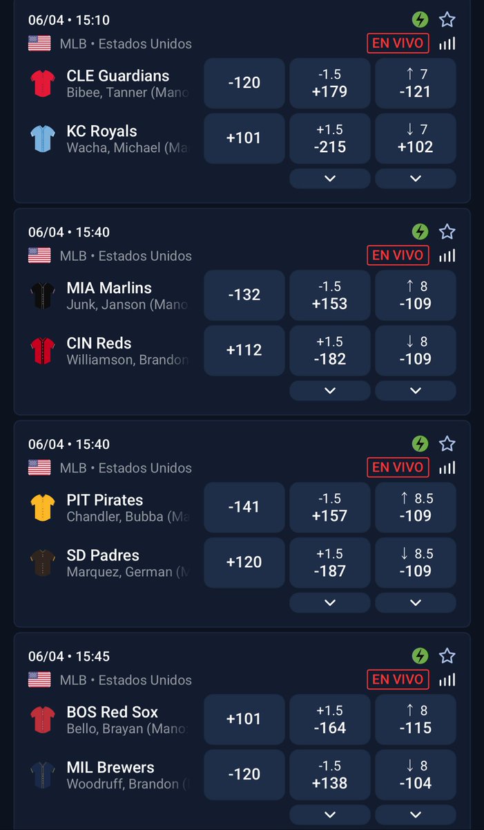 DenilBets's tweet photo. Me parece que hoy ganarán MUCHOS UNDERDOGS 👀🔥 OJO CON ESO YA LO LEYERON POR AQUÍ...

EN MI GRUPO JUGAREMOS UNO EN ESPECIAL ✌🏻 https://t.co/LYJIDCDWvn