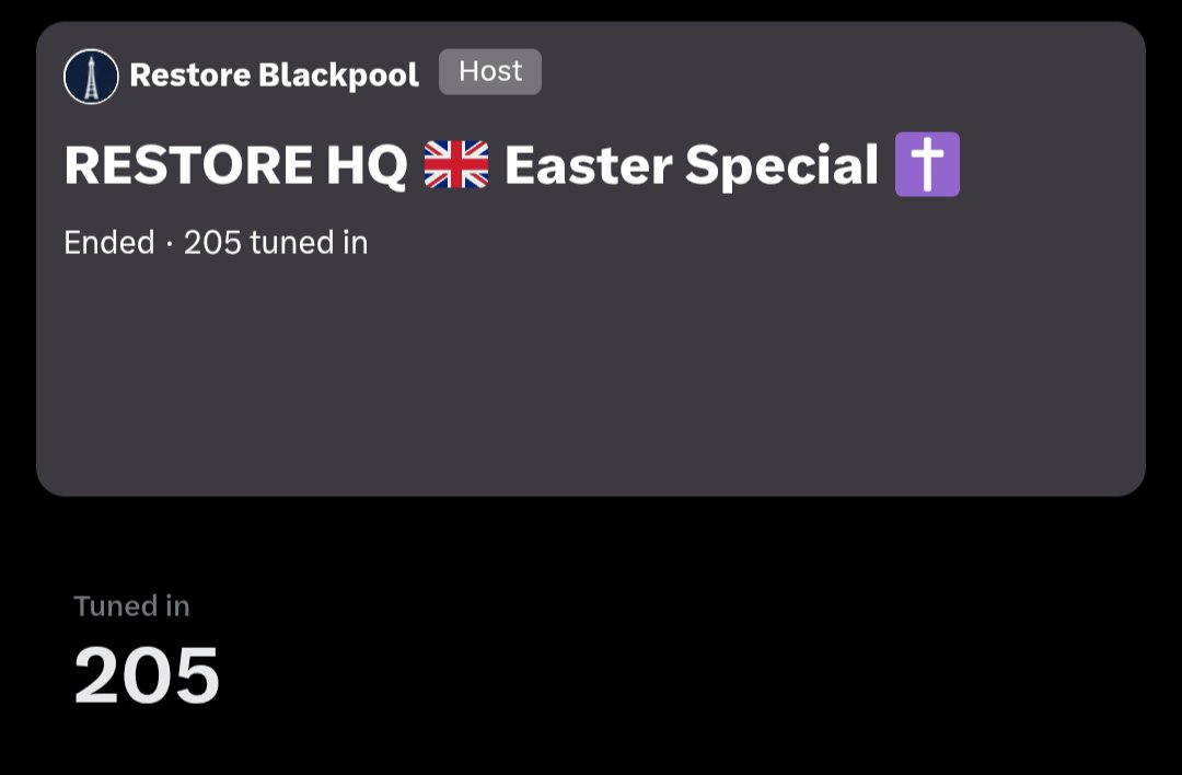 Restore Blackpool tweet media