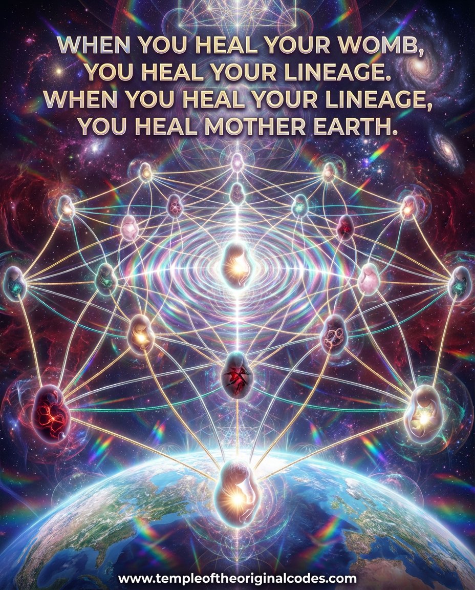 DrShellyPersad's tweet image. When you return hOMe to your wOMb and dearmor her, you send healing ripples through the entire web. This is collective healing for Mother Earth.

templeoftheoriginalcodes.com/womb-reset

#wombwisdom #collectivehealing #pachamama #wombhealing #wombsteam