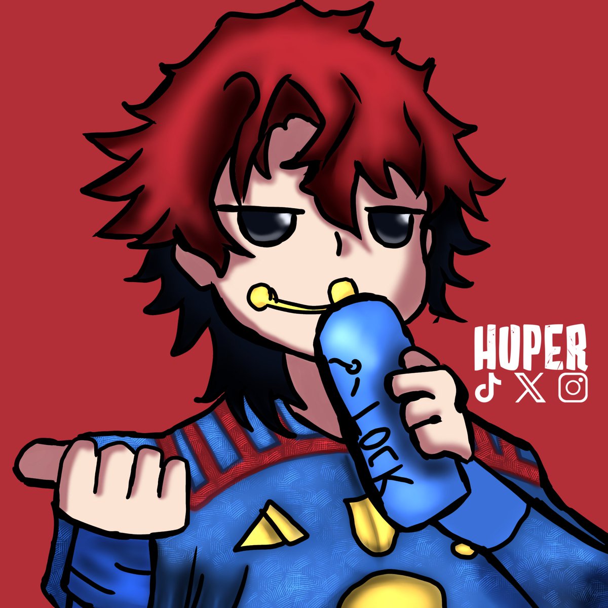 Huper1507's tweet photo. Vivían Hugo chibi #digitalarwork #bluelock338 #BlueLock #BlueLockManga https://t.co/AzwyGPhP9V
