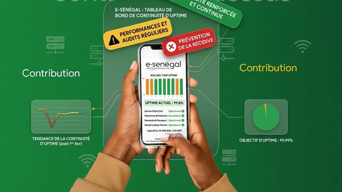 E-Sénégal a fait couler beaucoup d'encre. 🖥️📉 <a href="/eSenegal_/">eSenegal : Le guichet unique</a>  a communiqué, c'est bien. Mais face à la frustration légitime des usagers, comment transformer ces pannes en opportunité pour bâtir la confiance ? Un thread pour proposer 4 solutions simples. 🧵👇