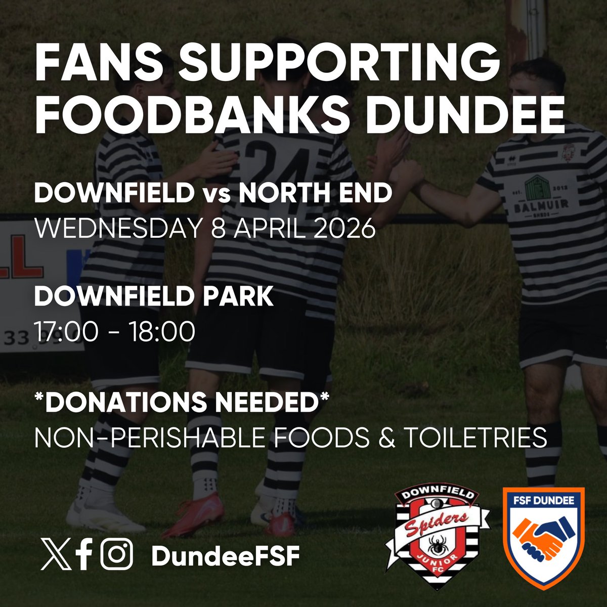 Fans Supporting Foodbanks Dundee tweet media