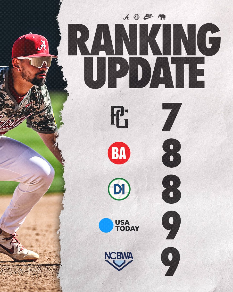 Alabama Baseball tweet media