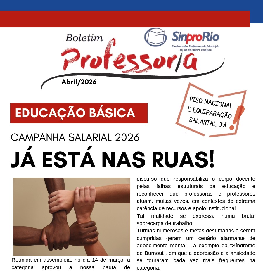 Saiu o Boletim da Educação Básica: confira em sinpro-rio.org.br/principal/camp…