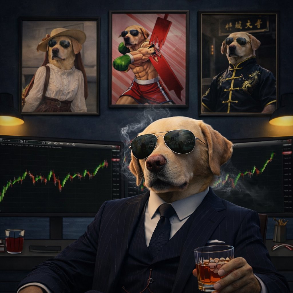 you can usually tell what’s real just by watching over time

not the big moments, the normal days
who’s still around, who’s still talking, who hasn’t moved on to the next thing

$DOG has been one of those where the same names keep showing up

not because they have to, just