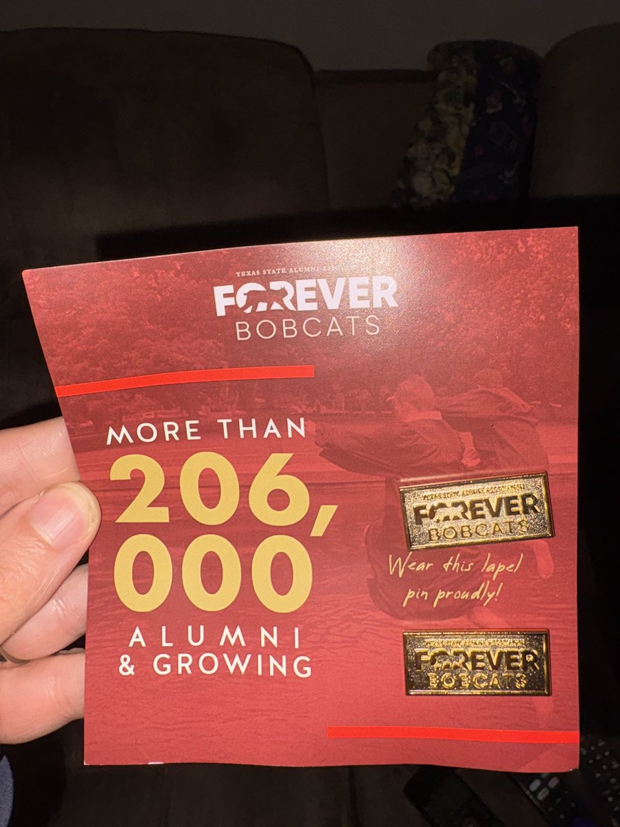 Besides part of our tax return going to the <a href="/TXSTATEFOOTBALL/">Texas State Football</a> season tickets and the <a href="/TXSTBobcatClub/">Texas State Bobcat Club</a> renewal, it also went to <a href="/txstatealumni/">Texas State University Alumni</a> in becoming a Forever Bobcat! The small contributions can help this amazing university.