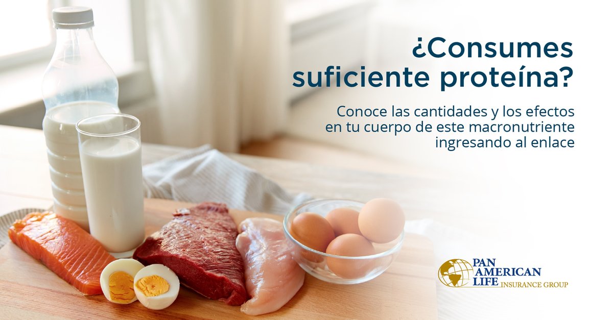 La proteína es uno de los macronutrientes más importantes para tu alimentación diaria, ya que tiene efectos en la fuerza, el bienestar y tu estado de ánimo. Descubre cómo implementarla en tu día a día: bit.ly/4vkQbzJ #HábitosSaludables #TipsDeSalud #PALIG