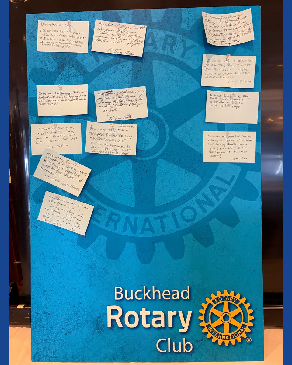 Buckhead Rotary tweet media