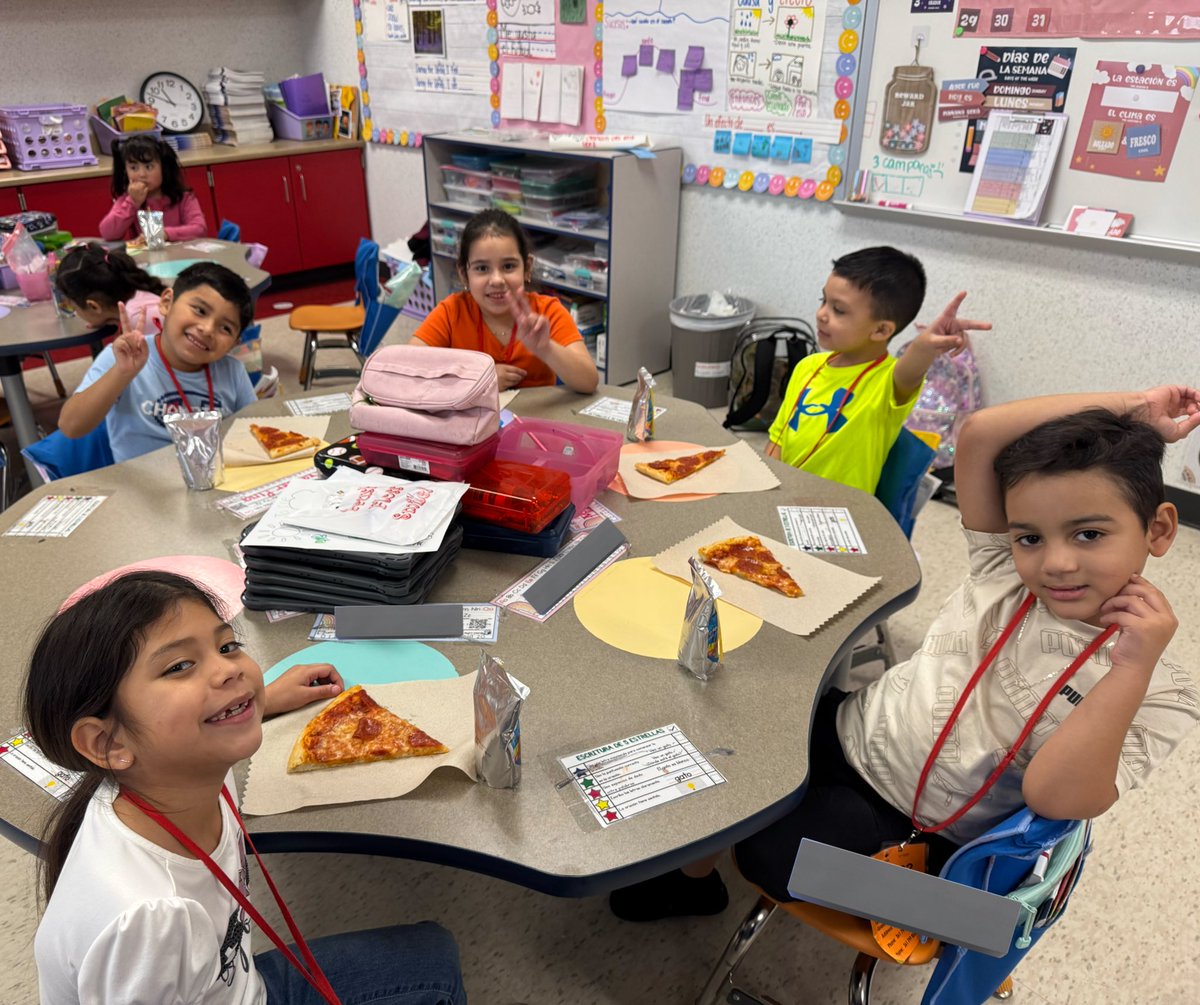 MsRodrigue90157's tweet photo. Can you tell that my class loves JiJi? 🐧💙We earned a pizza party for reaching 100% of our classroom puzzle goal, JiJi pencils last week for March Mathness, and popcorn this week for placing in the top 3 again! 🍕✏️🍿 Thank you @MartineztrujilA for all of the treats!! https://t.co/VjkekP8rpc