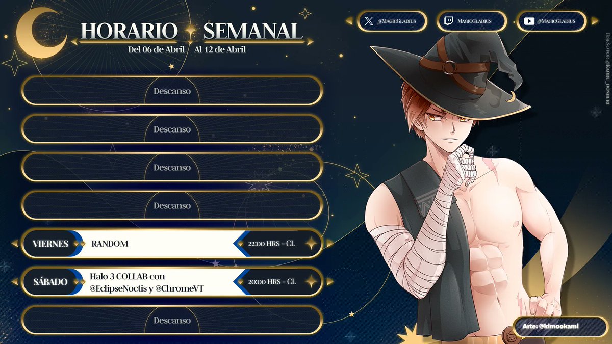 MagicGladius ☪️☄️ || 【Satellite】💫 tweet media