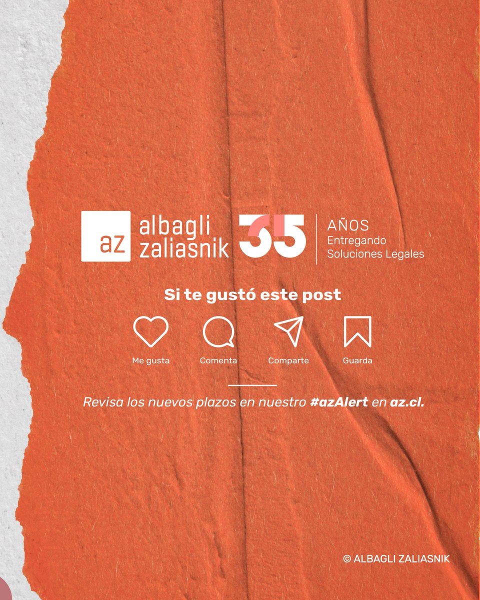 Recientemente, el Minsal publicó un nuevo decreto que incorpora un conjunto de dispositivos médicos e in vitro al régimen de control del Código Sanitario en Chile.

Más detalles en nuestro #azAlert aquí lnkd.in/dKUhXucd.

#az #DispositivosMédicos #CódigoSanitario #MINSAL