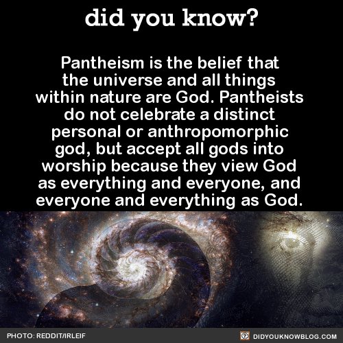 TemplierPlzier's tweet image. #pantheism