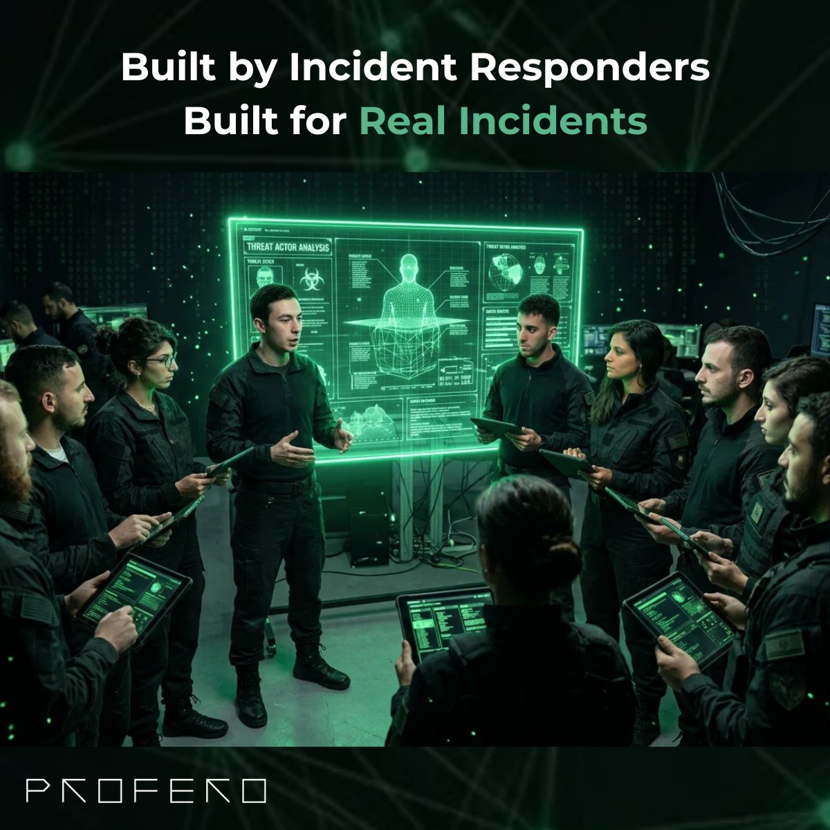 ProferoSec's tweet photo. What happens when incident responders build their own platform?
Rapid‑IR: Reforged brings four operational quadrants into one system, powered by Deep Breach Focus™ and designed as a continuous workflow where every feature was created to support real preparation and real response.