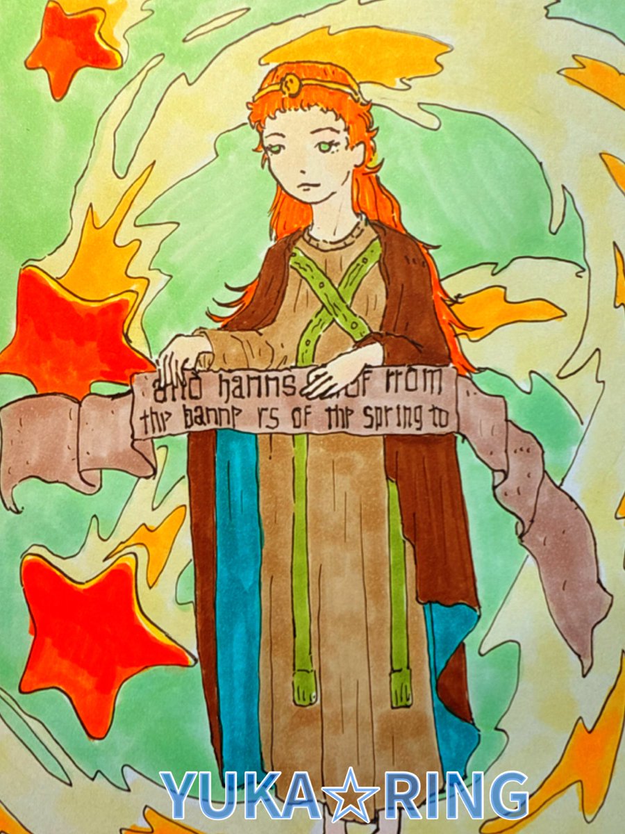 かとうゆかり🌹一発描きイラストアート🌹 tweet media