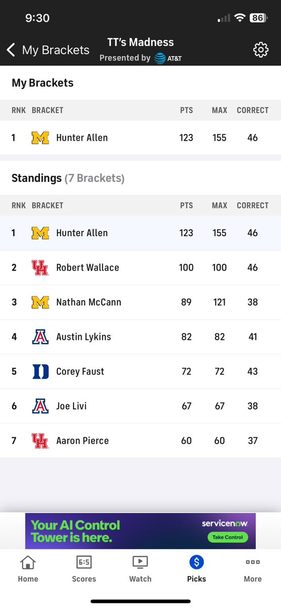 HunterAllen4's tweet image. Games still on…

UCONN &amp;amp; MICHIGAN

but this was over Saturday 💀

Ain’t nobody catching me mathematically DEAD.

@TT_stocks_

I know ball lol I told you 

GGs though… some of y’all really tried 😭

#goblue #nationalchampionship #UCONN
