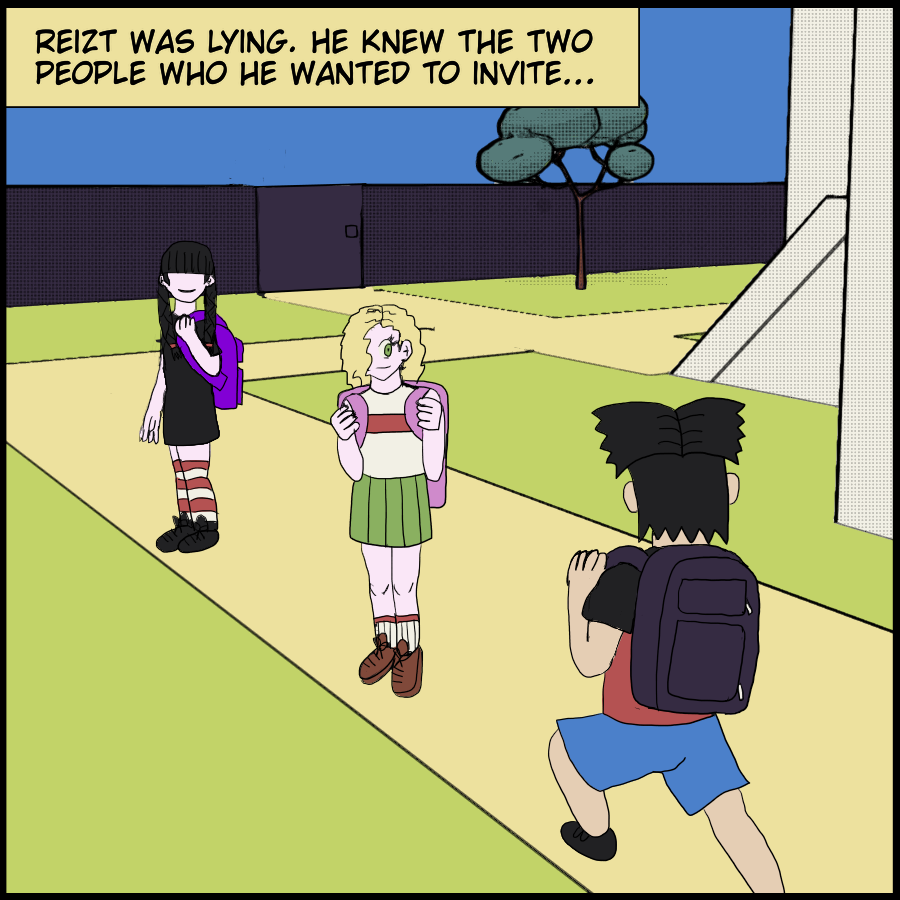 BarakoThePirate's tweet photo. New episode of the Eye of Vyrius!  Reizt invites Michelle and Danielle to his birthday party...  #comic #originalcharacter #webcomic #art #tapascommunity #theeyeofvyrius https://t.co/wSVsd1MSos