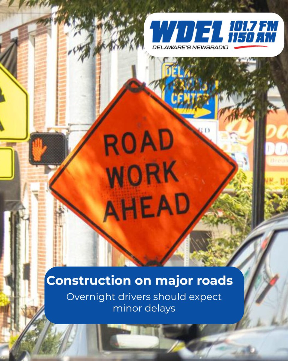 WDEL's tweet image. Overnight drivers, listen up! #Construction #overnight #DelawareDrivers
admin-newyork1.bloxcms.com/wdel.com/tncms…