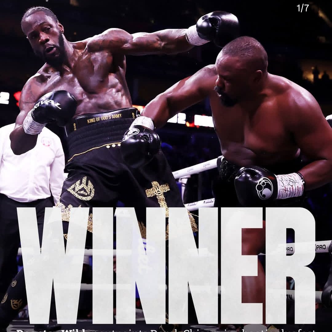 Dentay Wilder stops Derek Chisora 🥊