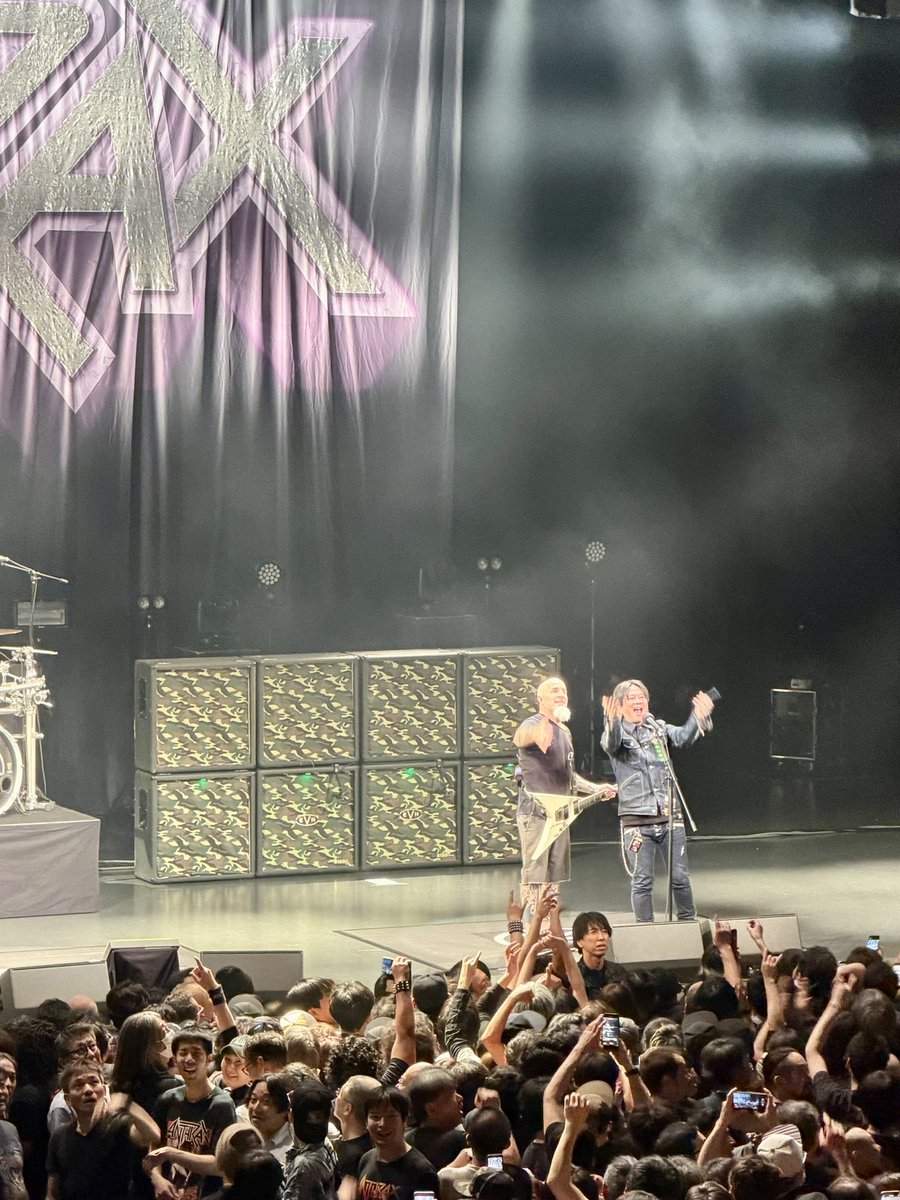 creature_kenny's tweet image. 🤘ANTHRAX🤘

Japan Tour 2026‼️🇯🇵
みんなと遊んだ6日間‼️初日東京公演ではケニーまさかのステージに‼️🎤😱

旅日記たっぷりShoutしました‼️👇
greedxxx.com/shout/2604/260…

Big Love 💜 Thank You @Anthrax ‼️
See You Soon‼️🤩🤘

★Stage Clothes By @greed_store #creaturefromtheliving #madtoyz