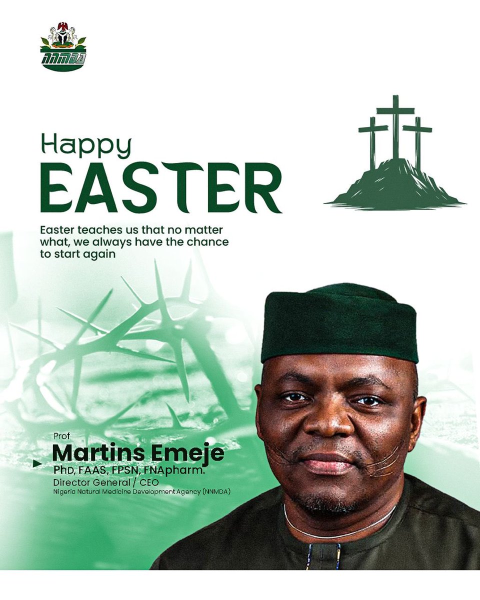 Chubiojo's tweet photo. To my Christian brethren, colleagues and friends, may the blessings of the death and resurrection of Jesus Christ be yours in this season and beyond.

We are Coming!

#Easter #NNMDA https://t.co/PQV7d9i8Nj