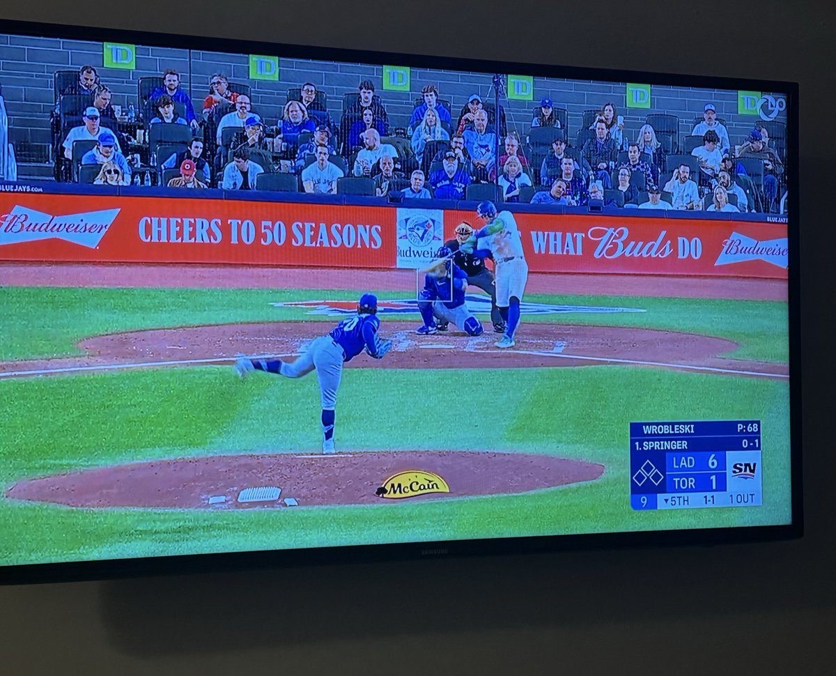 sure the game isn’t what we want but at least behind home plate looks beautiful?