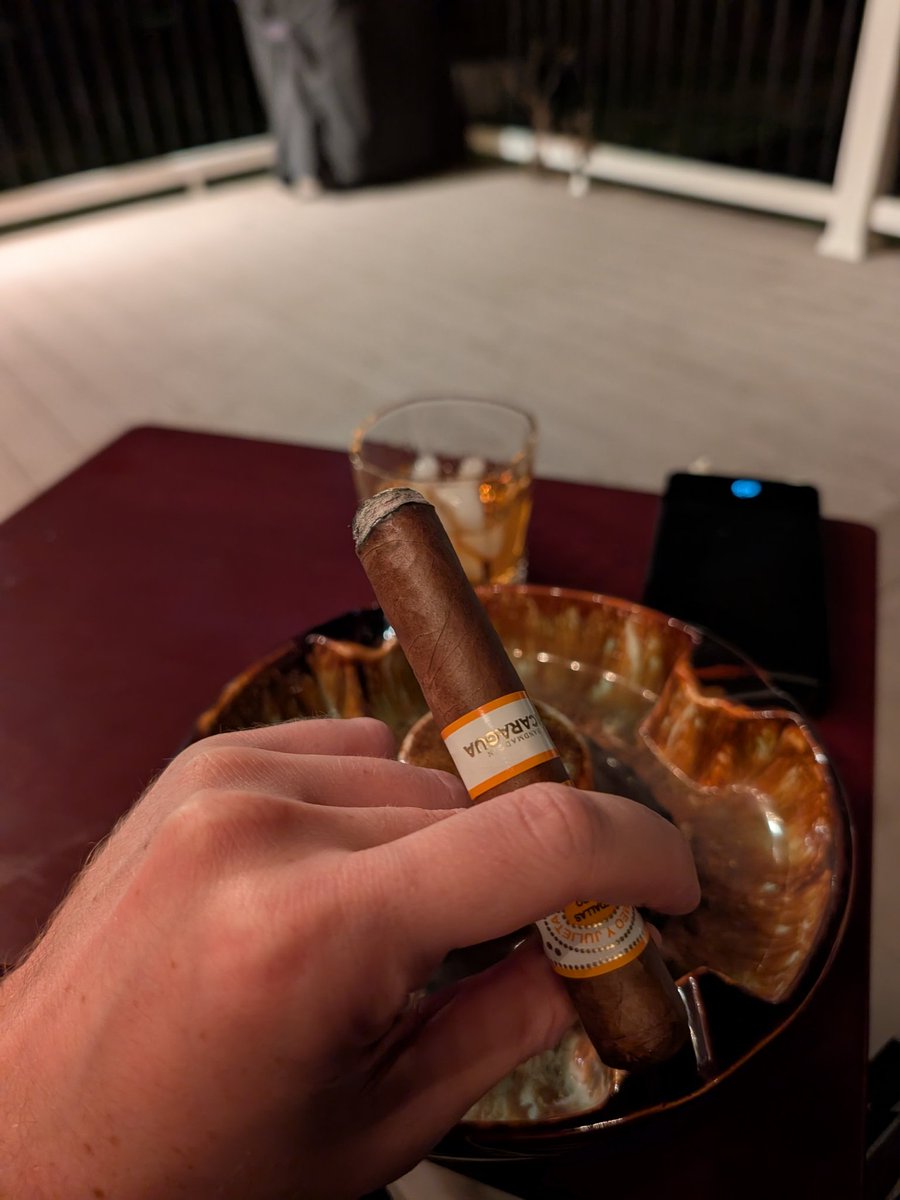 One day late, but a little bourbon and a flavorful birthday smoke, as a treat