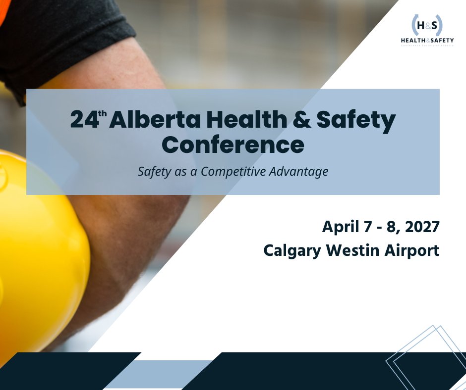 To everyone who joined us,  your curiosity, engagement, and dedication to workplace safety are what make this conference truly special.

See you next year, April 7 &amp; 8, 2027, at the Westin Calgary Airport!

 #AlbertaHealthAndSafetyConference #HSConf #HSC2026