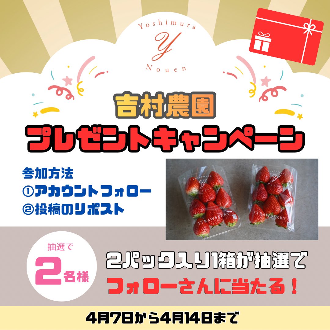 吉村農園 tweet media