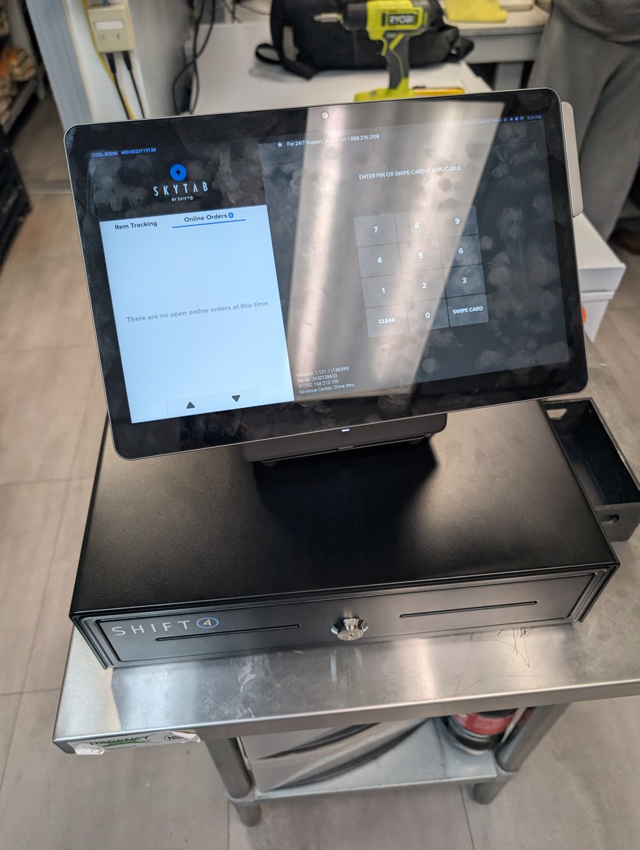 ScottG_Shift4's tweet photo. Welcome to the #SkyTabPOS Family. Enjoy a nice hot dog and snowball over at Cool Scene https://t.co/6fV1viJIEv