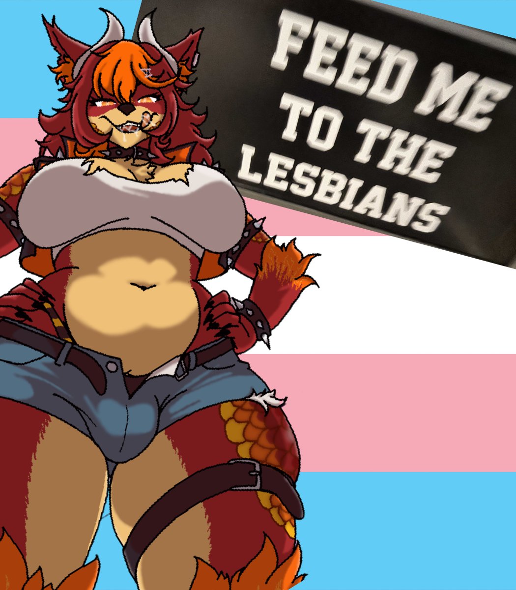 EmberTalks 🔥🌕 WereDragon VTuber tweet media