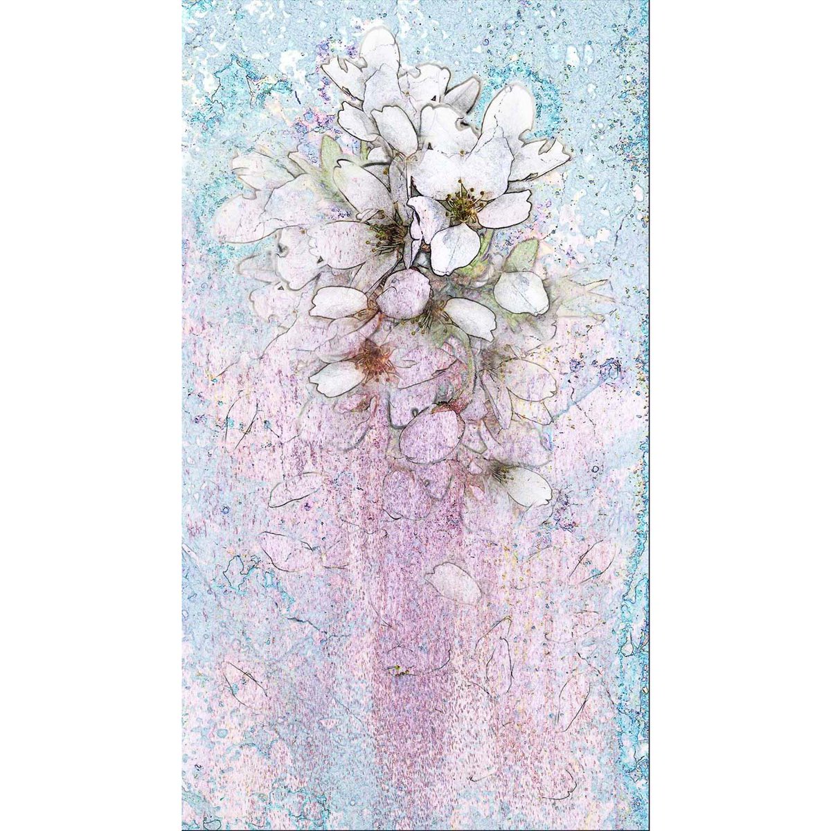 flingscottomomi's tweet photo. 散り行く桜、描いてみました。 デジタル版画、2026年制作。
#デジタル版画 #デジタル版 #版画展 #レイヤー #版画 #版画展アーカイブ #ペンタブレット #鈴木朝潮 #デジタルプリント #版画家 #Photoshop #美術の窓 #版画芸術 #デジタル表現 #桜 #さくらの花 #花吹雪 #花 #さくら https://t.co/e7rq4TIr4l
