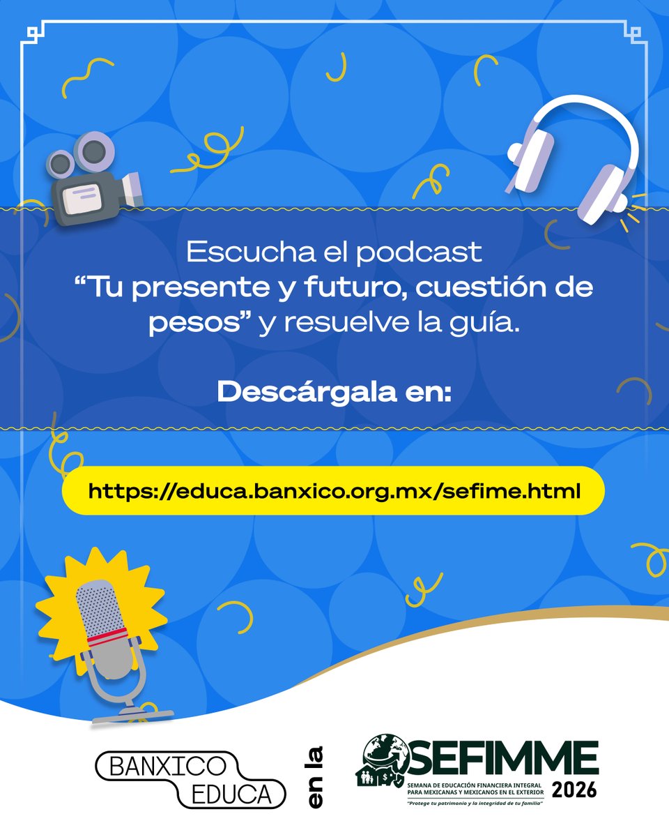 Banxico Educa tweet media