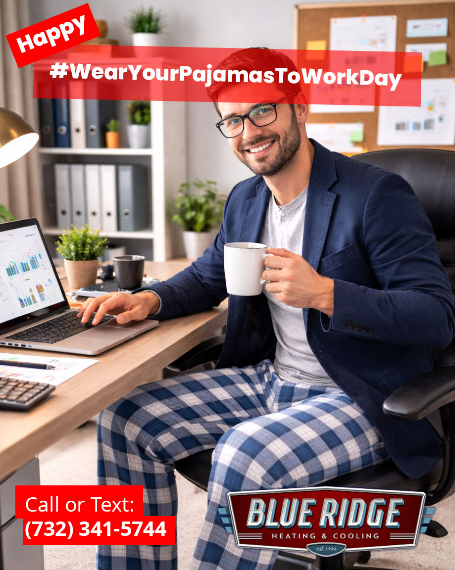 BlueRidgeHVAC's tweet image. Imagine working from home in perfect comfort 😌
 We make that happen. #WorkFromHome #HomeComfort #WearYourPajamasToWorkDay