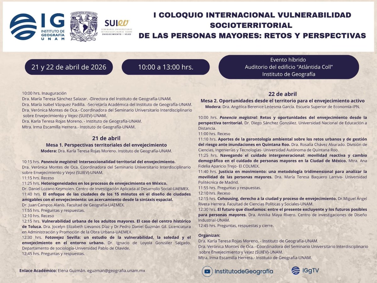 SUIEV UNAM tweet media