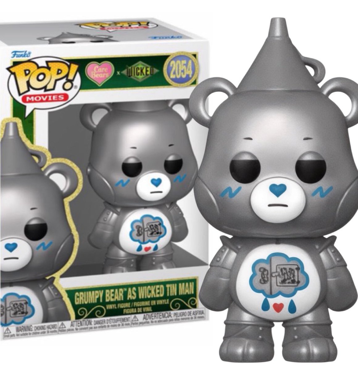 FunkoPOPsNews's tweet image. I’m glad I’m heartless ~ better look at the new Grumpy Bear as Wicked Tin Man Funko POP! Coming this Wednesday to the links below 🩶 

  EE ~ fnkpp.com/EECare
  Amzn ~ fnkpp.com/AmN
  FS ~ fnkpp.com/FS

#Ad #Wicked #CareBears #FunkoPOPNews #Funko