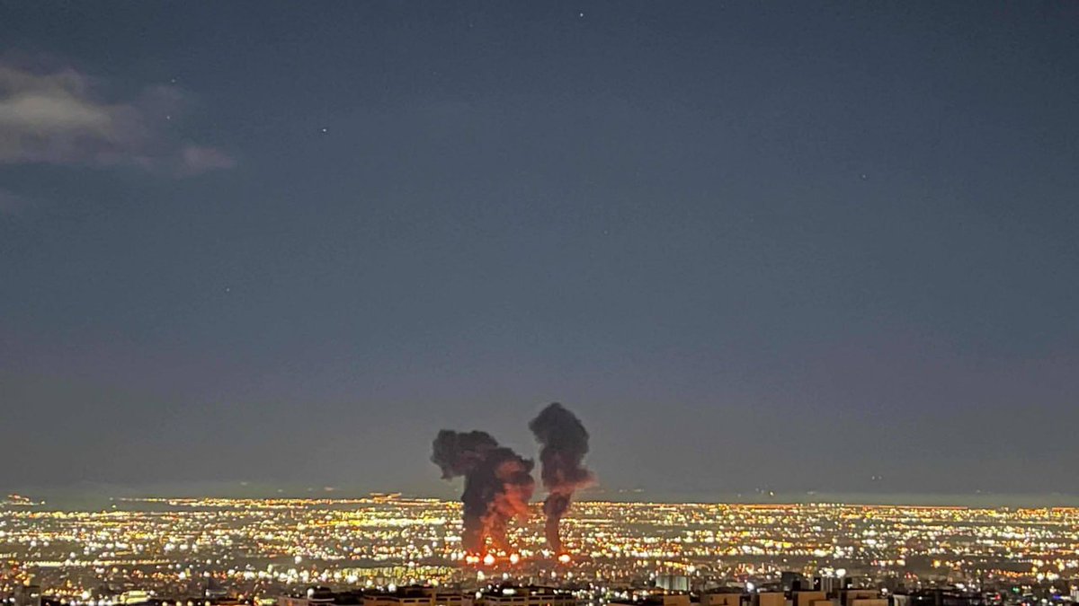 47_phantom47's tweet photo. 🇺🇸🇮🇱❌🇮🇷‼ — US/Israeli airstrikes are being carried out on western Tehran, Iran. https://t.co/48wQQEByrD