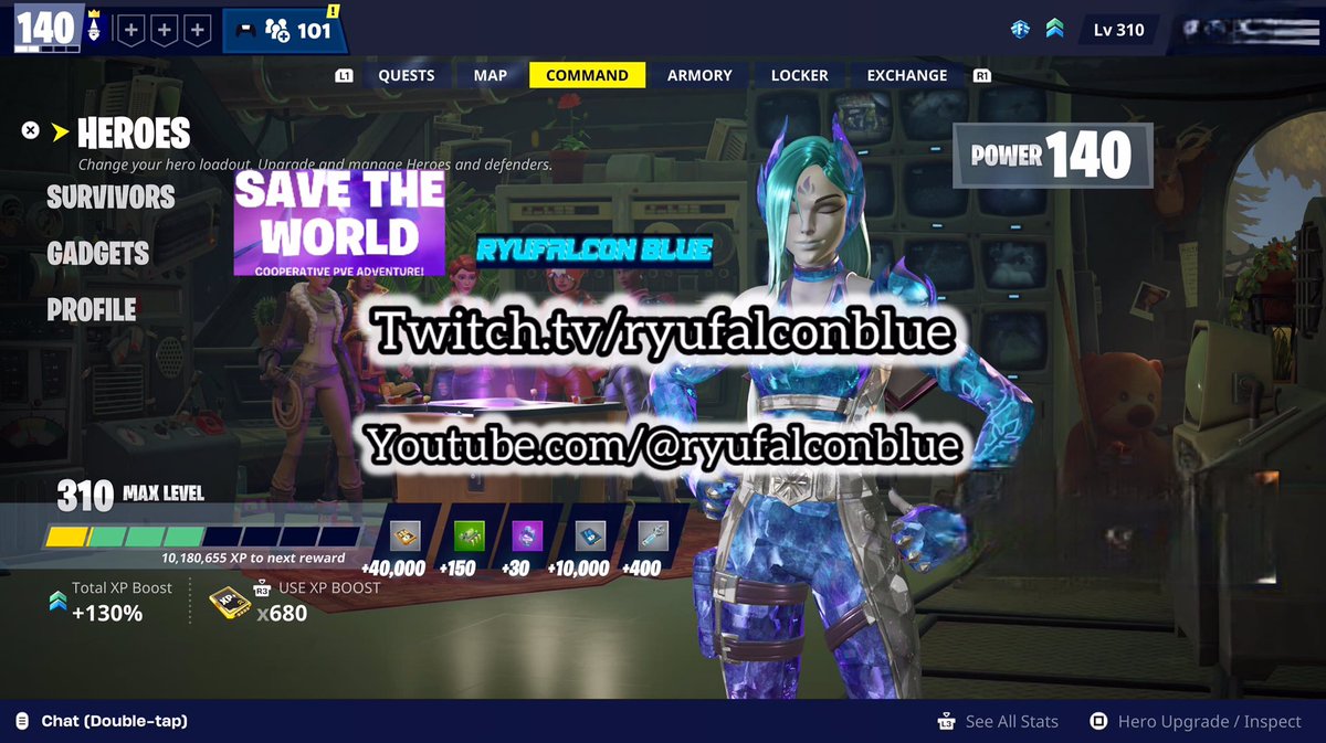ryufalconblue's tweet image. STW carrie #streamer #Twitch #gamer #Fortnite 

LIVE🚨➡️ twitch.tv/ryufalconblue 

LIVE🚨➡️ youtube.com/@ryufalconblue… 

@ryufalconblue @ryufalconblueRT 

@AlunaMothra @FameRTR @gfx_garage @Twitch_spam10 @streamerszone @TwitchNetworkHQ @ProStreamerRTR @TwitchpromoRTR @StreamBoostSB