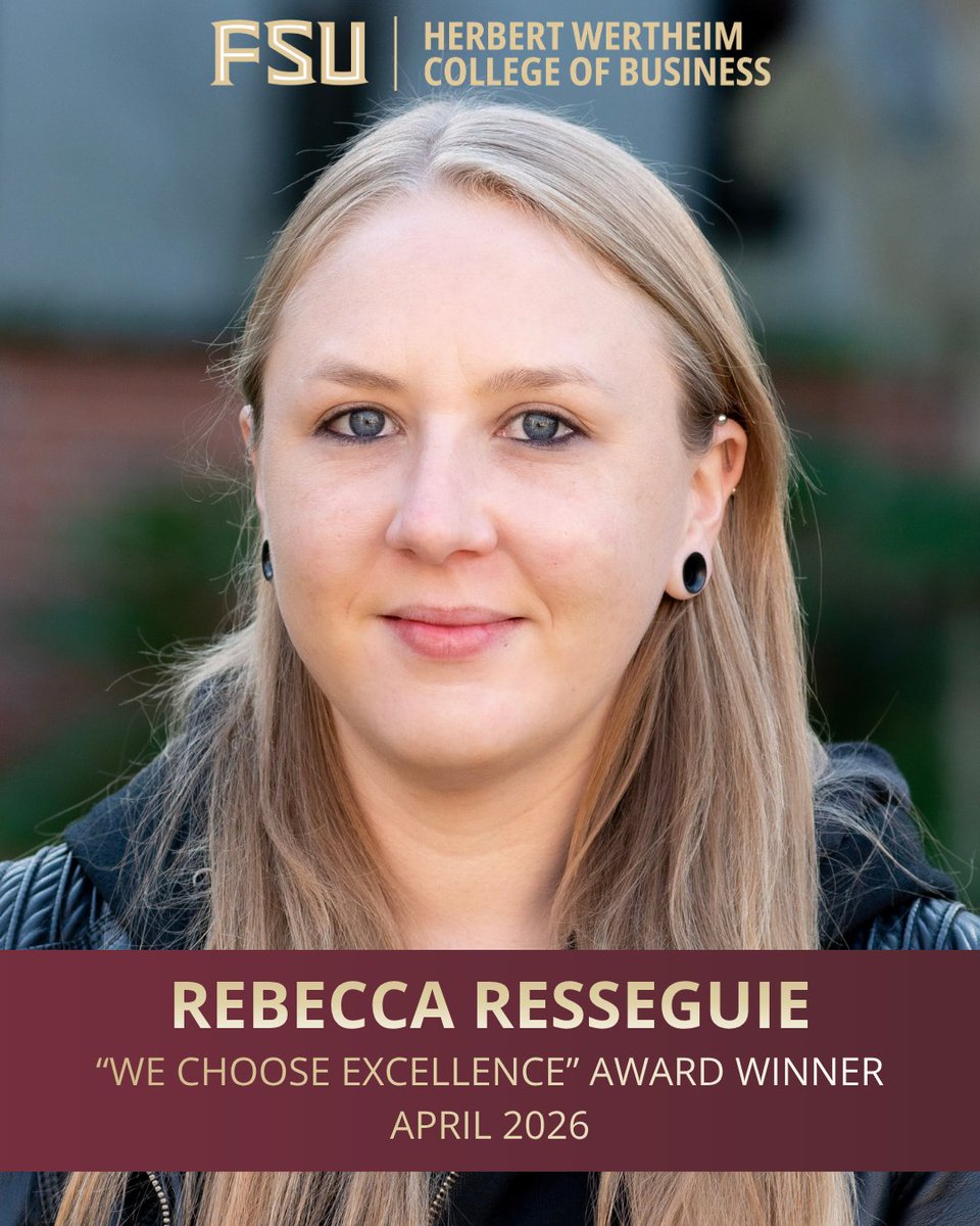 FSU Herbert Wertheim College of Business tweet media