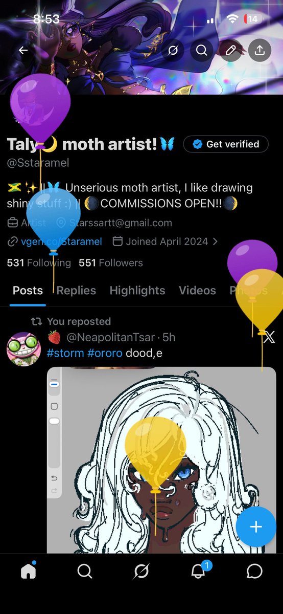 Taly🌙 moth artist!🦋 (@Sstaramel) / Posts / X